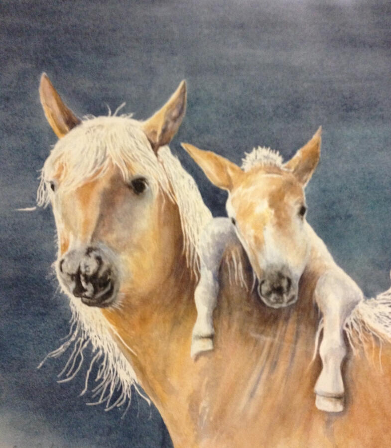 Mare with Foal Mare with Foal