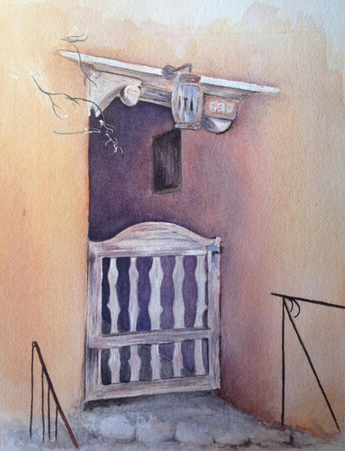 Olive&#39;s Doorway-Canyon Rd.